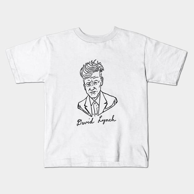 david lynch Kids T-Shirt by xam